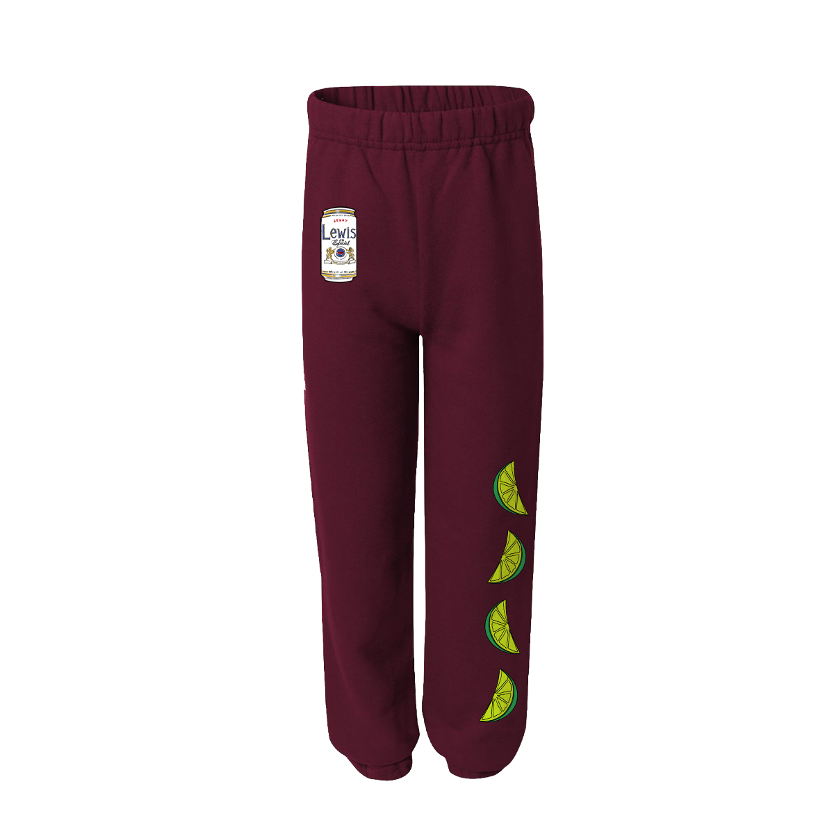 Bless! Sweatpants -Maroon