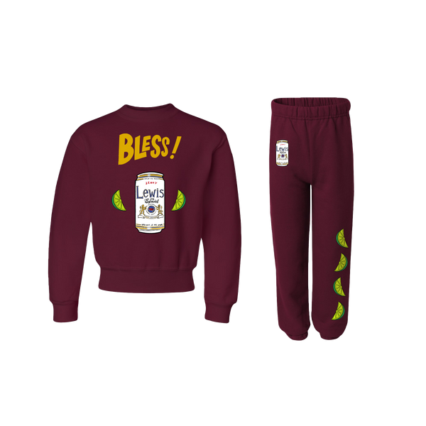 Bless! Sweatsuit Set - Maroon – Jenny Lewis Store
